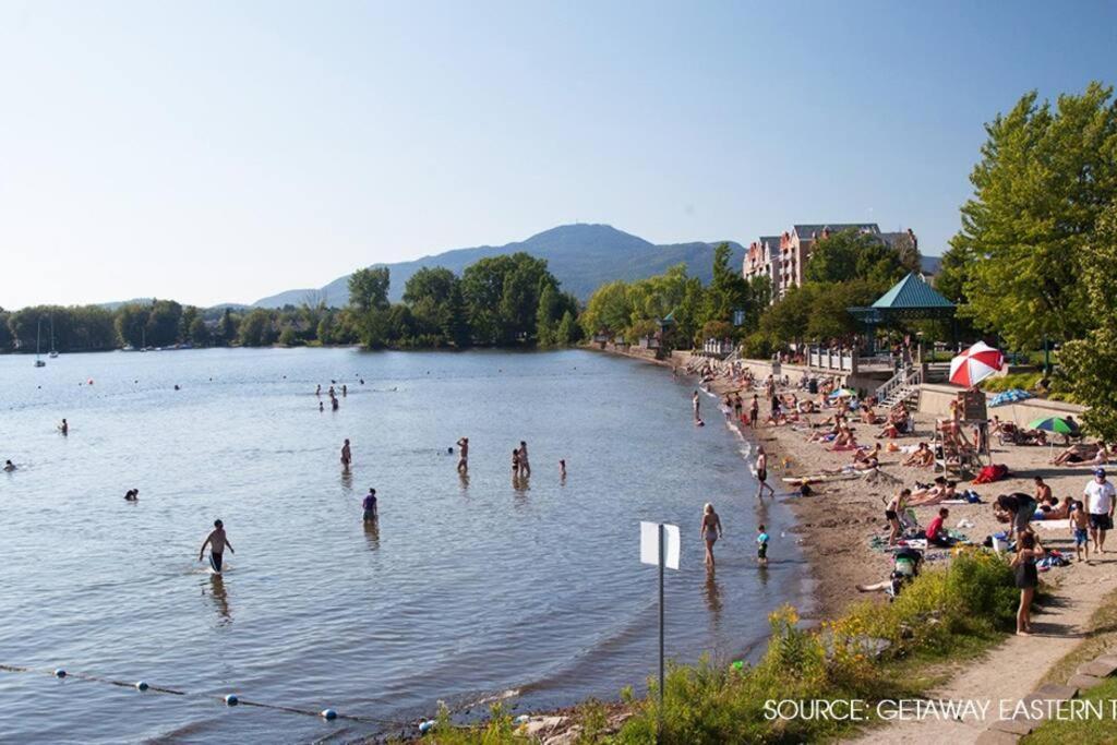 *Nouveaute* Foyer Au Bois, Plage, Montagne Et + Magog Exterior foto